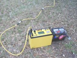 SuperSting R8 IP resistivity meter. (Advanced
          Geosciences, Inc.)