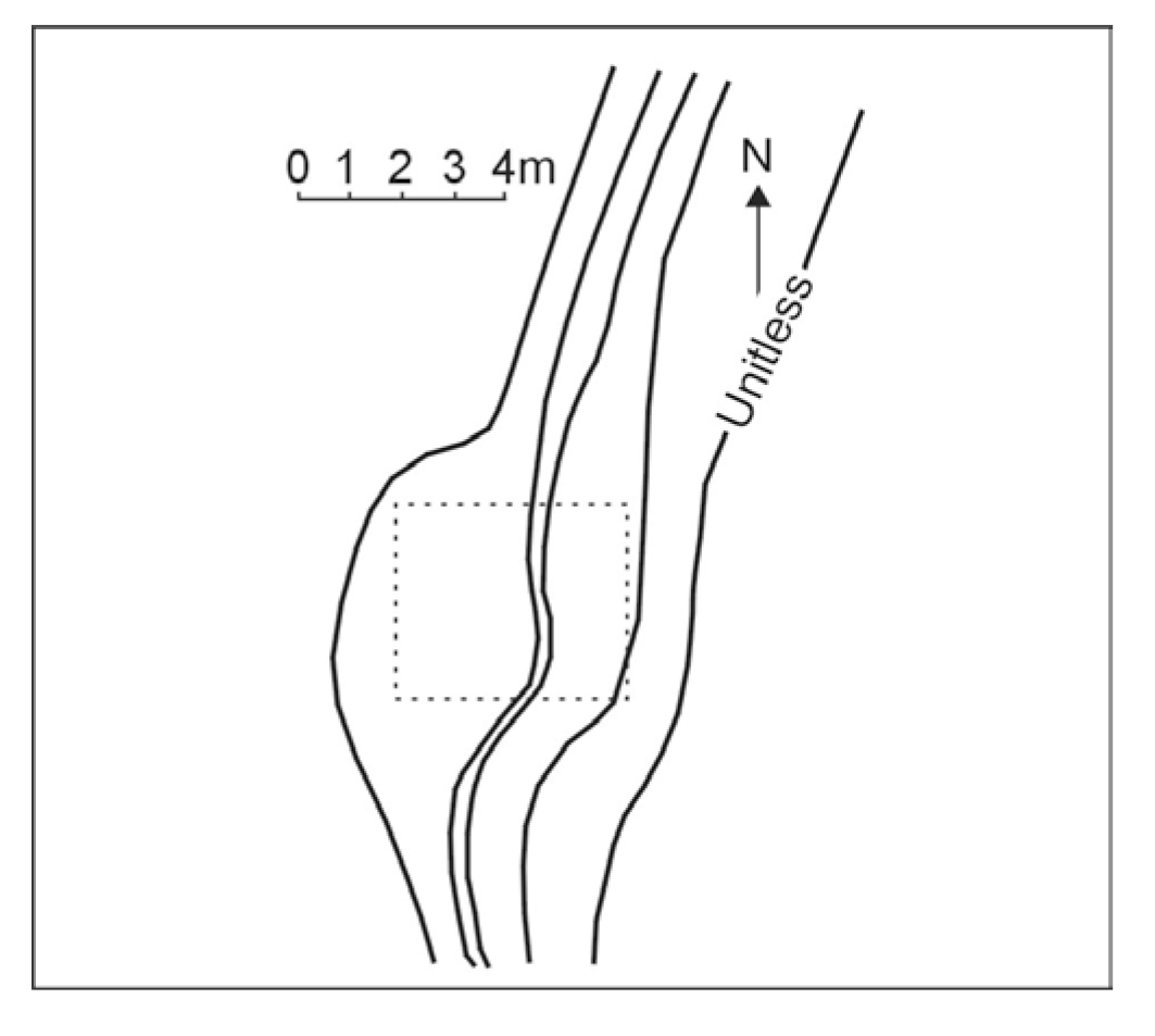 Location of a buried ammunition magazine by equipotential methods. (Heiland 1940)